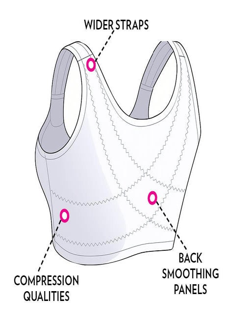 Back-Smoothing Tankini Top image number 4