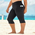 Compression Swim Capri image number null