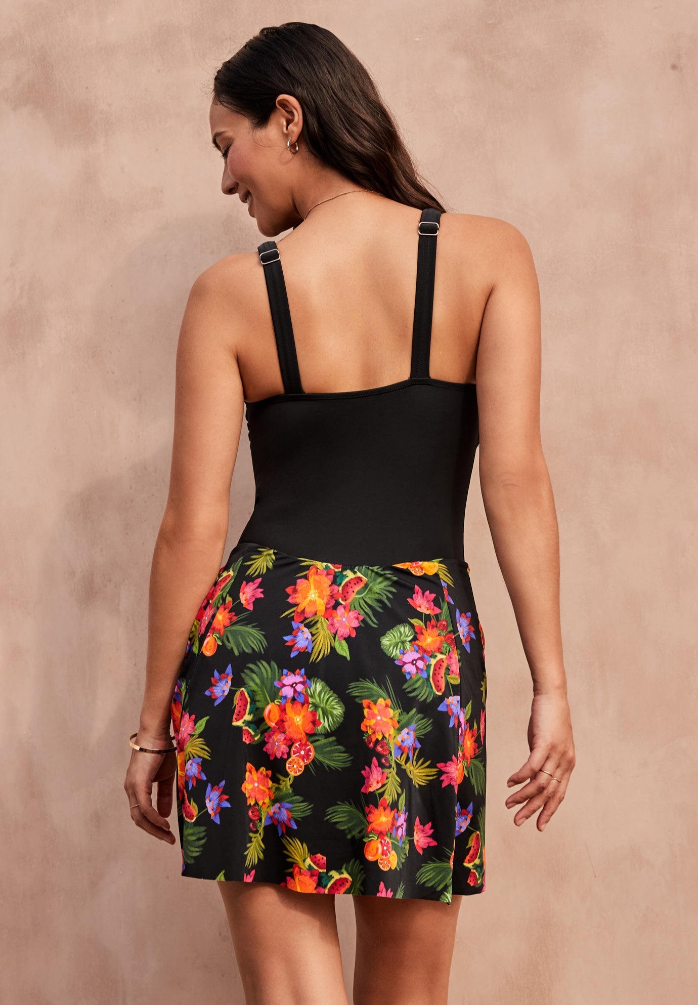 High-Neck Tank Swimdress image number 1