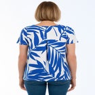 Stretch Cotton Trapeze Tee image number null