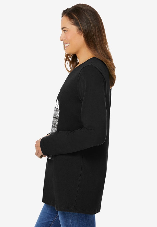 Peanuts Long Sleeve Tee image number null