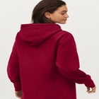 French Terry Hooded Sweatshirt Dress image number 1