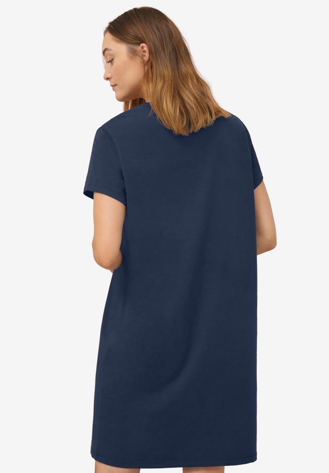 V-Neck Sleep Shirt image number 1