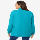 Perfect Long-Sleeve Turtleneck Tee image number null