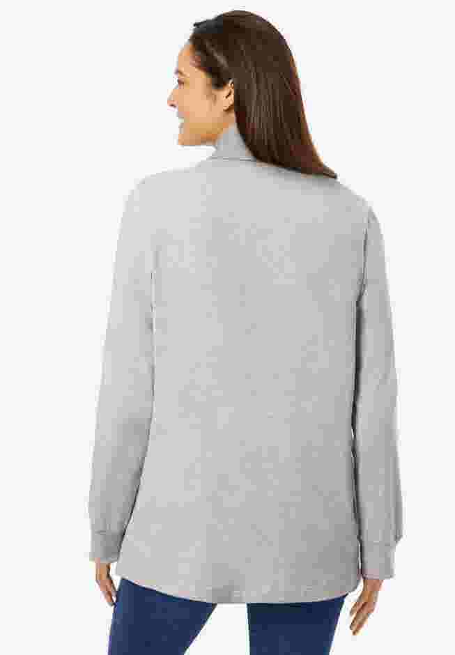 Perfect Long-Sleeve Turtleneck Tee image number 1