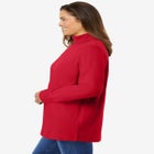 Perfect Long-Sleeve Turtleneck Tee image number null