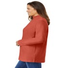 Perfect Long-Sleeve Turtleneck Tee image number null