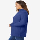 Perfect Long-Sleeve Turtleneck Tee image number null