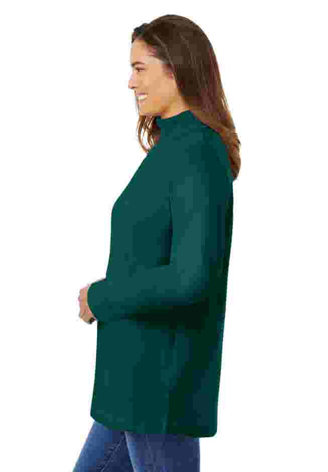 Perfect Long-Sleeve Turtleneck Tee image number 2