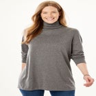 Perfect Long-Sleeve Turtleneck Tee image number null