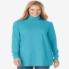 Perfect Long-Sleeve Turtleneck Tee image number null