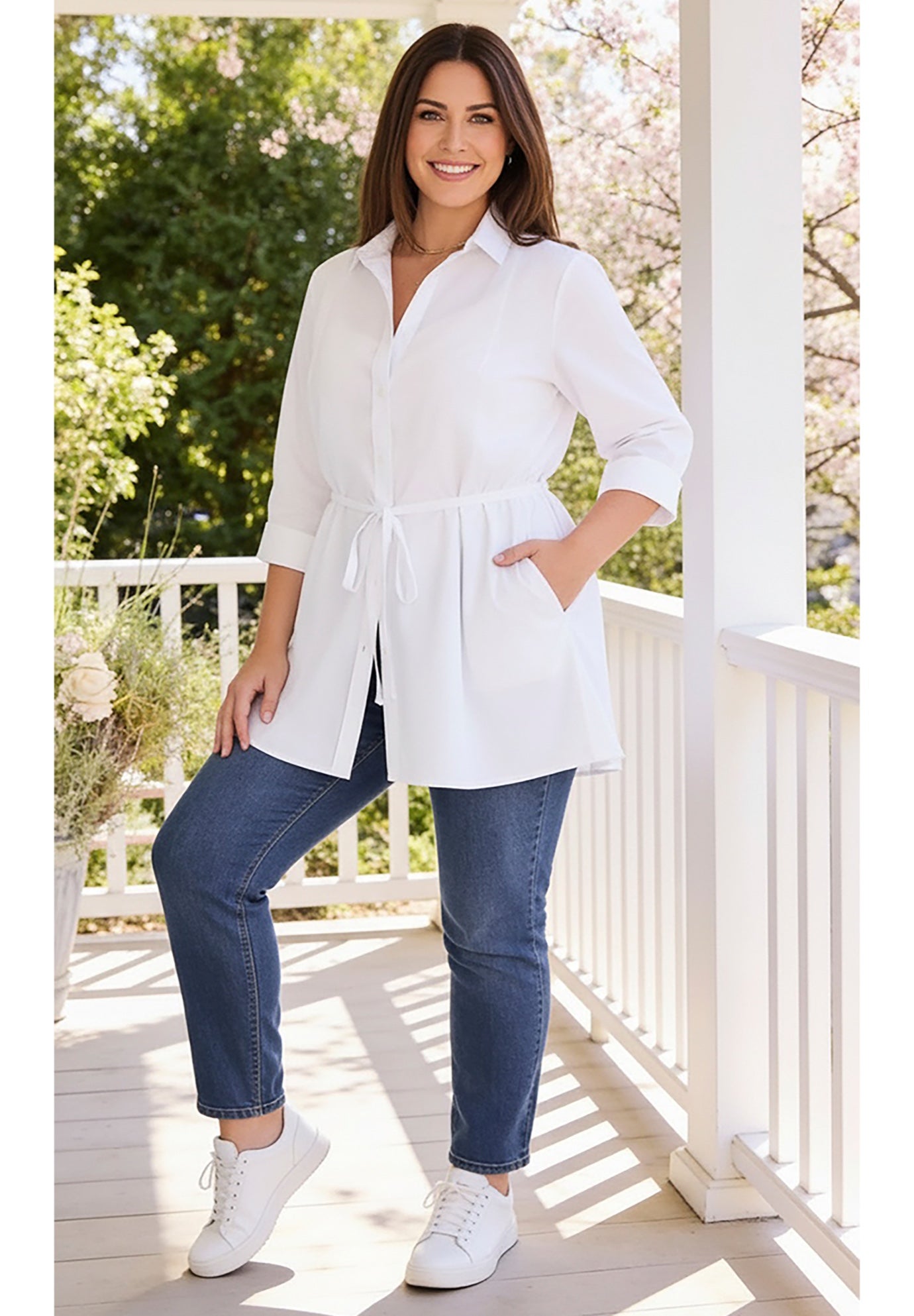 Perfect Pocket Long Shirt image number 4