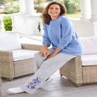 Better-Fleece Pull-On Drawstring Sweatpants image number null