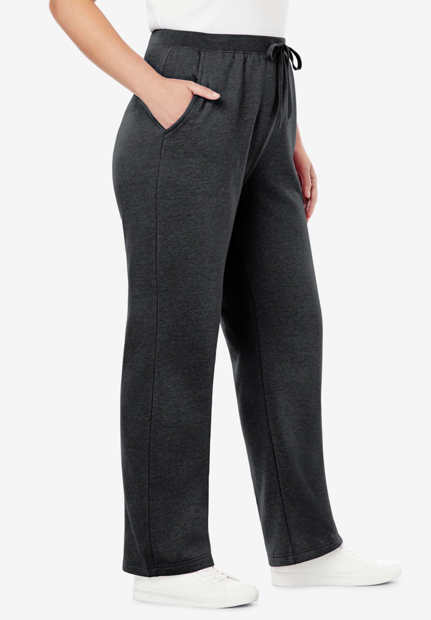 Better-Fleece Pull-On Drawstring Sweatpants image number 2