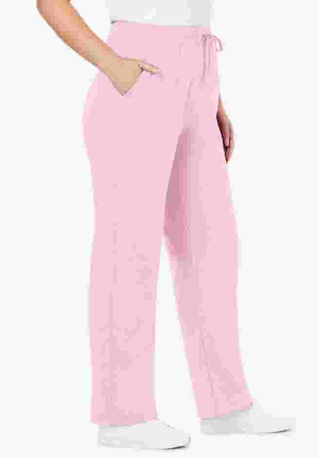 Womens Plus-Size Better-Fleece Pull-On Drawstring Sweatpants image number 2