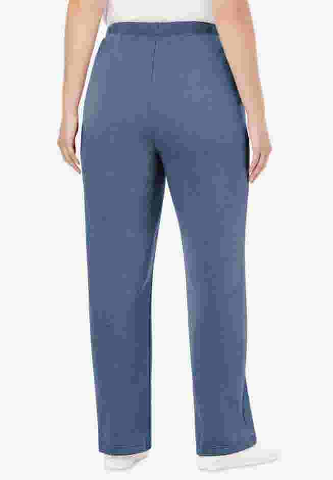 Womens Plus-Size Better-Fleece Pull-On Drawstring Sweatpants image number 1