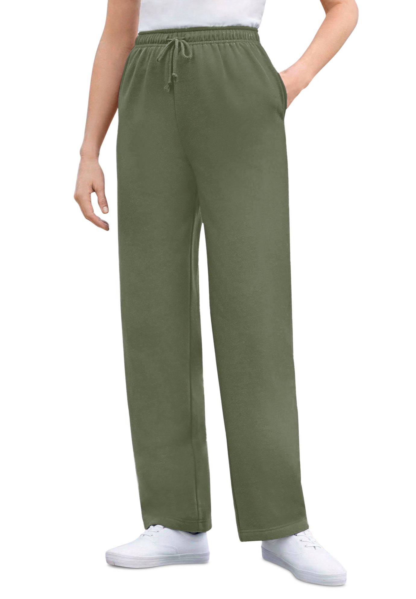 Better-Fleece Pull-On Drawstring Sweatpants image number 0