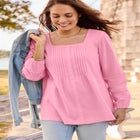 Square-Neck Blouse image number null