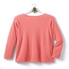 Ultra Soft Waffle Thermal Sweatshirt image number null