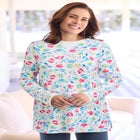 Ultra Soft Waffle Thermal Sweatshirt image number null