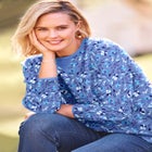 Ultra Soft Waffle Thermal Sweatshirt image number null