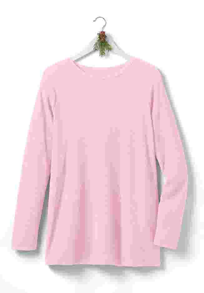 Ultra Soft Waffle Thermal Sweatshirt image number 2