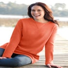 Ultra Soft Waffle Thermal Sweatshirt image number null