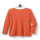 Ultra Soft Waffle Thermal Sweatshirt image number null