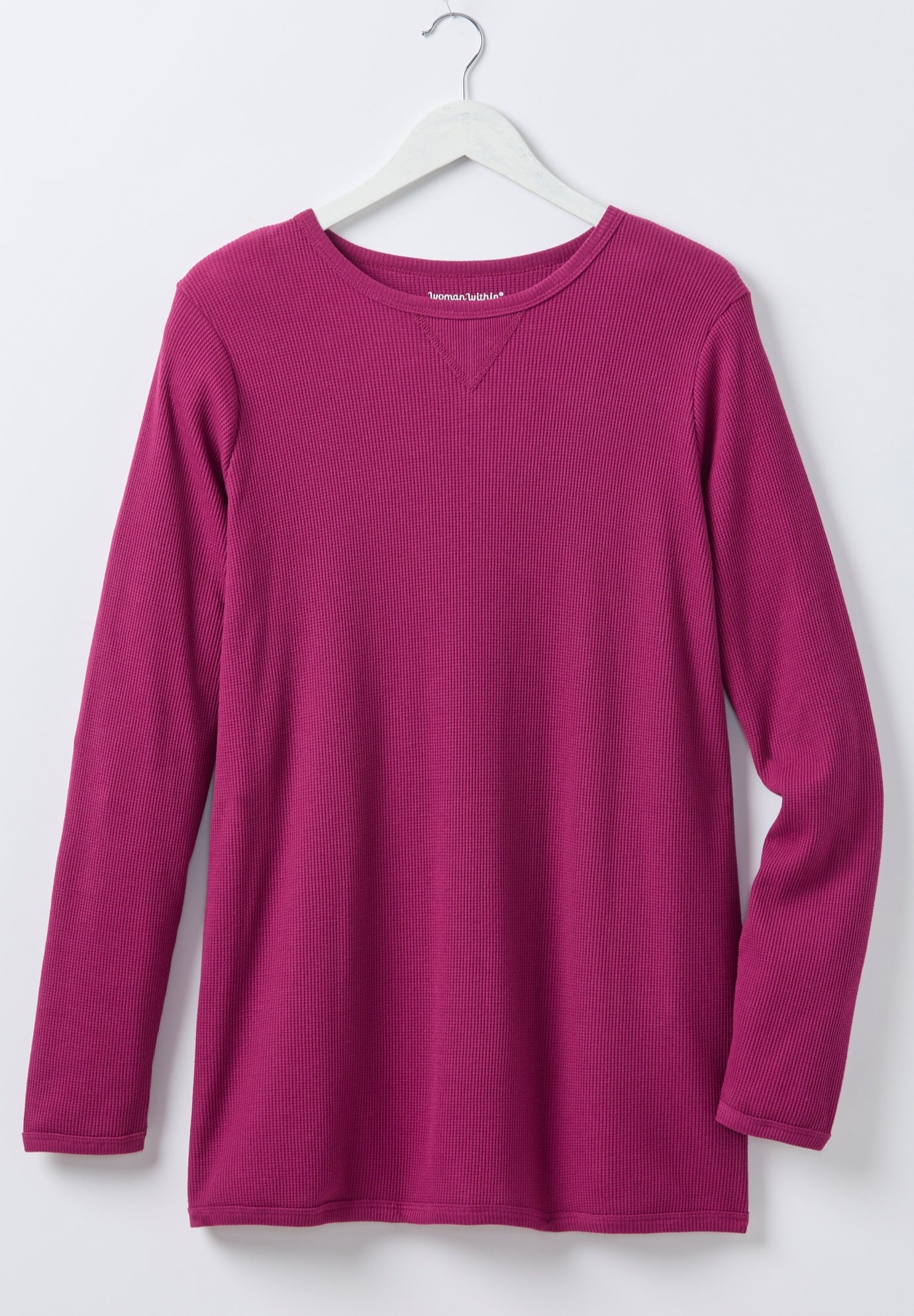 Ultra Soft Waffle Thermal Sweatshirt image number 5