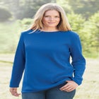 Ultra Soft Waffle Thermal Sweatshirt image number null