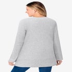 Ultra Soft Waffle Thermal Sweatshirt image number null