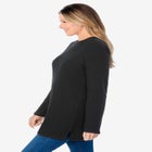 Ultra Soft Waffle Thermal Sweatshirt image number null