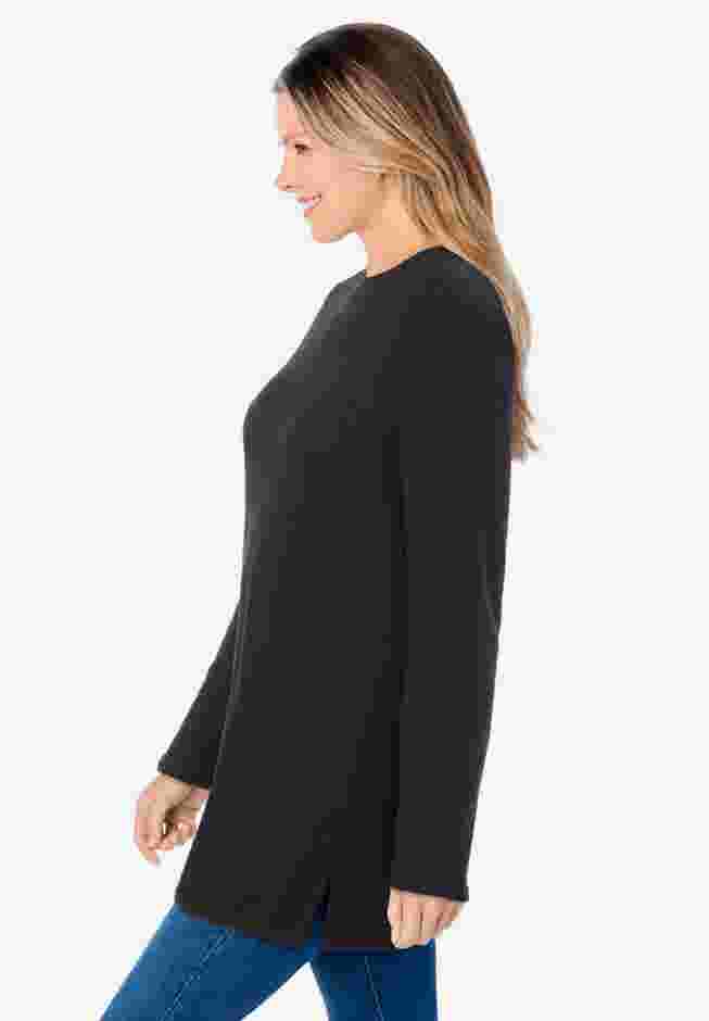 Waffle Thermal Sweatshirt image number 2