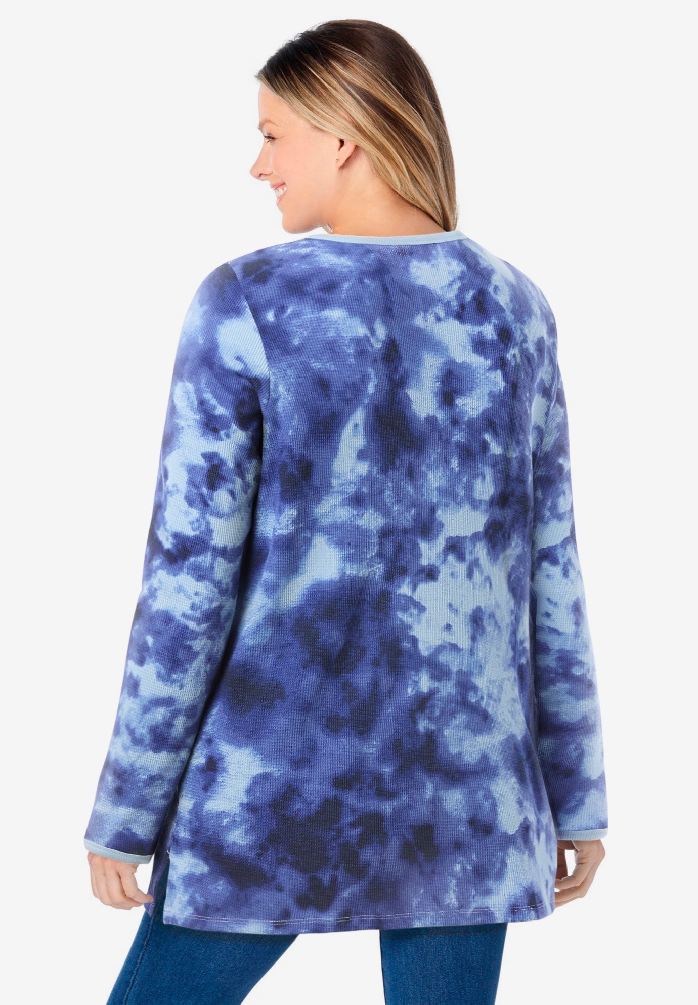 Ultra Soft Waffle Thermal Sweatshirt image number 1