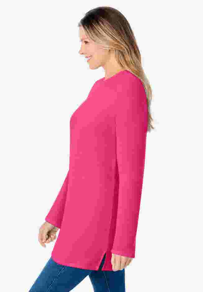Waffle Thermal Sweatshirt image number 2