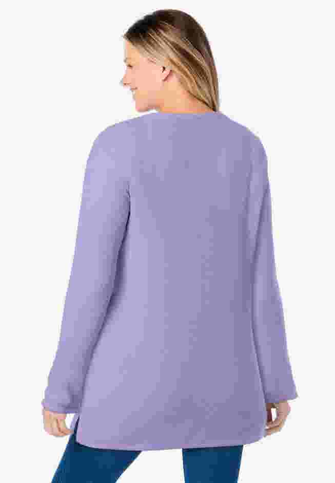 Waffle Thermal Sweatshirt image number 1