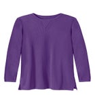 Ultra Soft Waffle Thermal Sweatshirt image number null