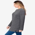 Ultra Soft Waffle Thermal Sweatshirt image number null