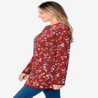 Ultra Soft Waffle Thermal Sweatshirt image number null