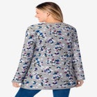 Ultra Soft Waffle Thermal Sweatshirt image number null