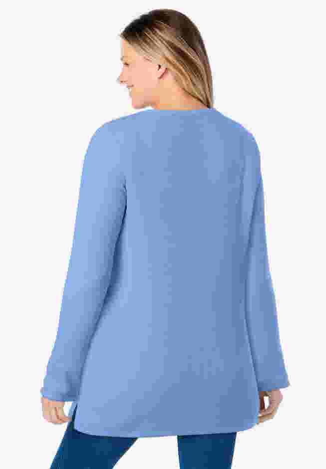 Waffle Thermal Sweatshirt image number 1