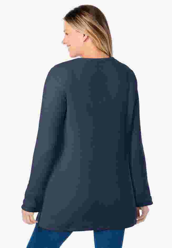 Waffle Thermal Sweatshirt image number 1