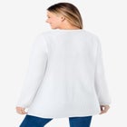 Ultra Soft Waffle Thermal Sweatshirt image number null