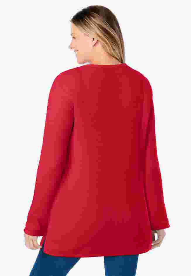 Waffle Thermal Sweatshirt image number 1