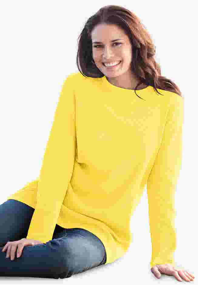 Waffle Thermal Sweatshirt image number 0