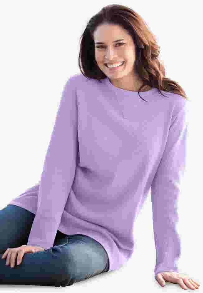 Waffle Thermal Sweatshirt image number 0