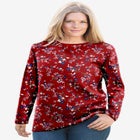 Ultra Soft Waffle Thermal Sweatshirt image number null