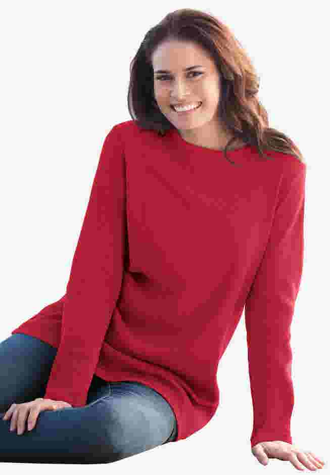 Waffle Thermal Sweatshirt image number 0