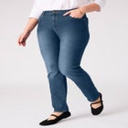 Straight-Leg Clean Jeans image number null