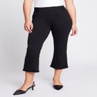 FormFit Ponte Cropped Flare Pant image number null